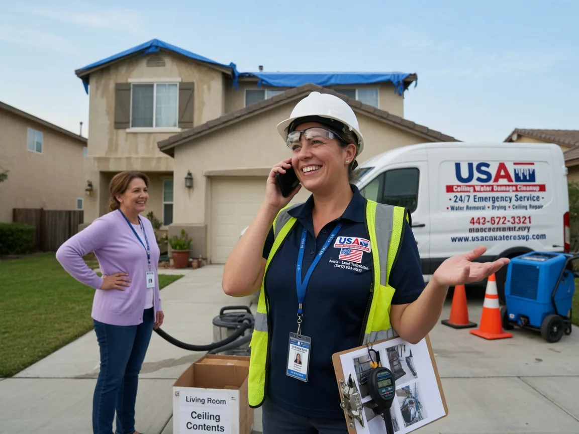 Ceiling Water Damage Restoration Irene, TX FAQs